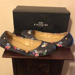 Coach ballet flats